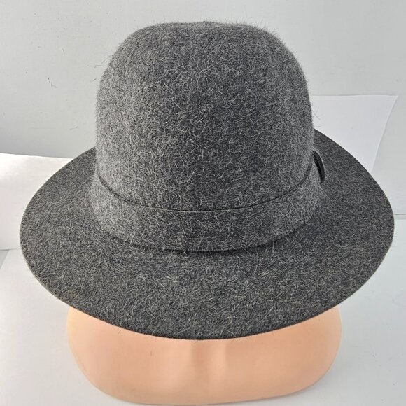 Burberry\'s Made in England Grey Felt Derby Hat Size 7 or 57 main image 4